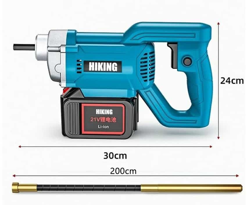 Бесшнуровой вибратор для бетона на продажу